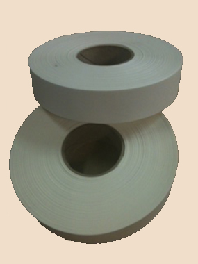 WHITE Plain Tags-on-roll