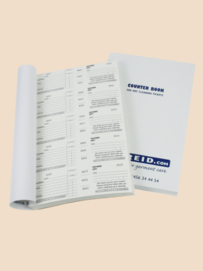 WHITE   Counter Books (Duplicate)  