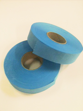 BLUE   Plain Tags-on-roll          